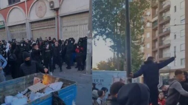 Studentë dhe gjimnazistë pushtojnë Tiranën, thyejnë xhamat e Ministrisë së Infrastrukturës