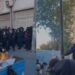 Studentë dhe gjimnazistë pushtojnë Tiranën, thyejnë xhamat e Ministrisë së Infrastrukturës