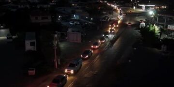 Trafik kilometrik në Elbasan/ Fluks i lartë automjetesh, paralizohet qarkullimi drejt Tiranës
