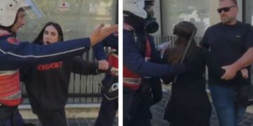 Policia shoqëron disa vajza, njëra prej tyre: Po protestoja paqësisht!