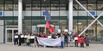 Protestat në Shqipëri mbërrijnë në Vjenë, diaspora takon Kancelarin austriak dhe kërkon reagim institucional