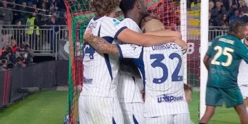 Venezia shënon dy autogola, Interi ngjitet sërish në krye të Serie A