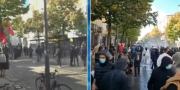 Përleshjet te Rruga e Durrësit/ Plagosen dy protestues, përfundojnë te Trauma