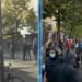 Përleshjet te Rruga e Durrësit/ Plagosen dy protestues, përfundojnë te Trauma